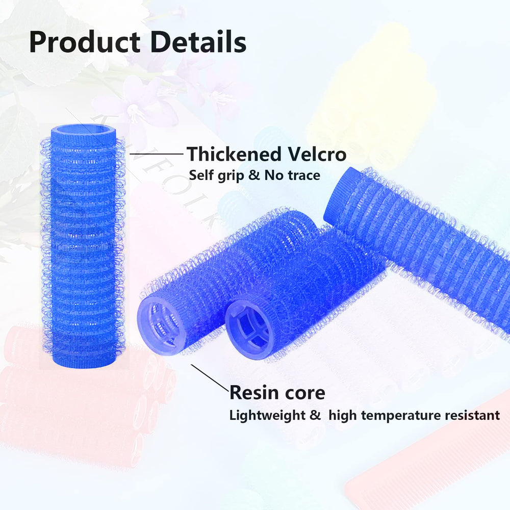 MOODKEY curlers on damp hair help create natural, long-lasting waves.