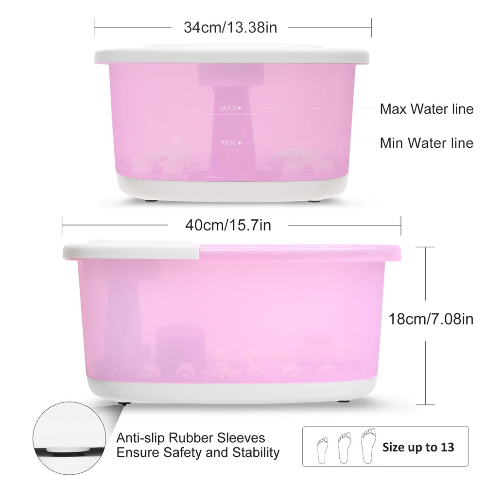 MoodRelish foot spa medicine box adds spa ingredients and aroma.