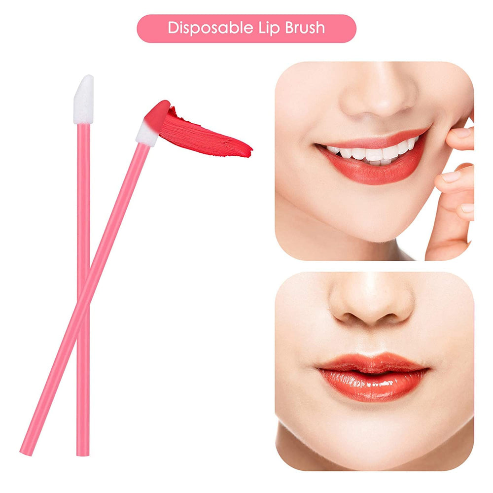 Mooerca beauty counter sampling applicators for lip color testing