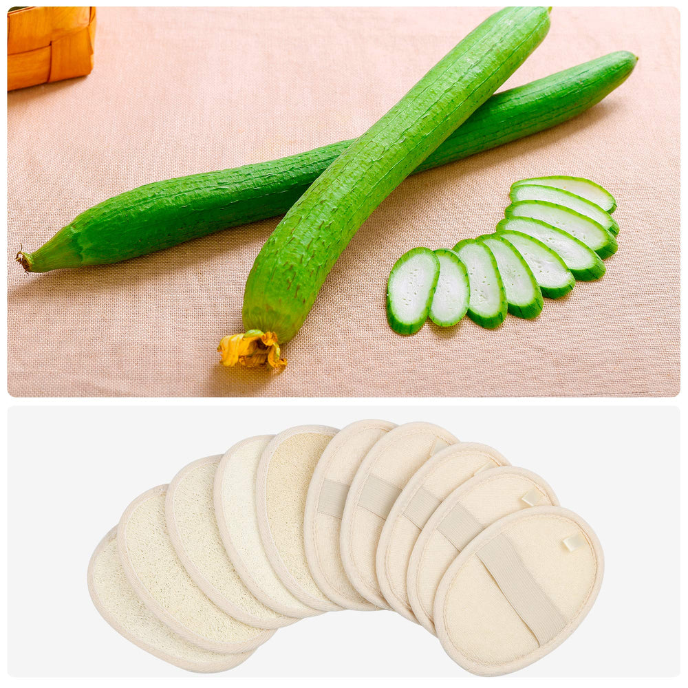 Esponja lufa natural y biodegradable para un cuidado sostenible.