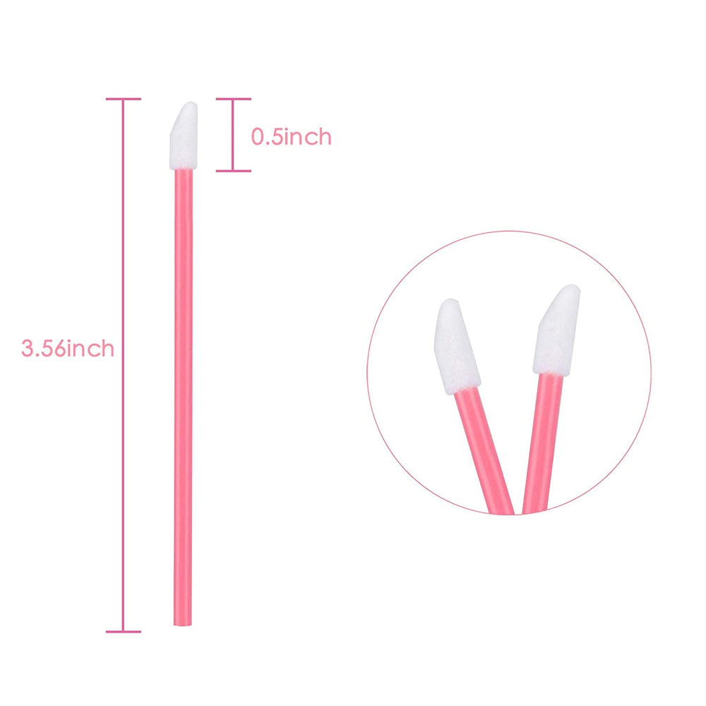 Mooerca nylon flocking lip applicator with hygienic design