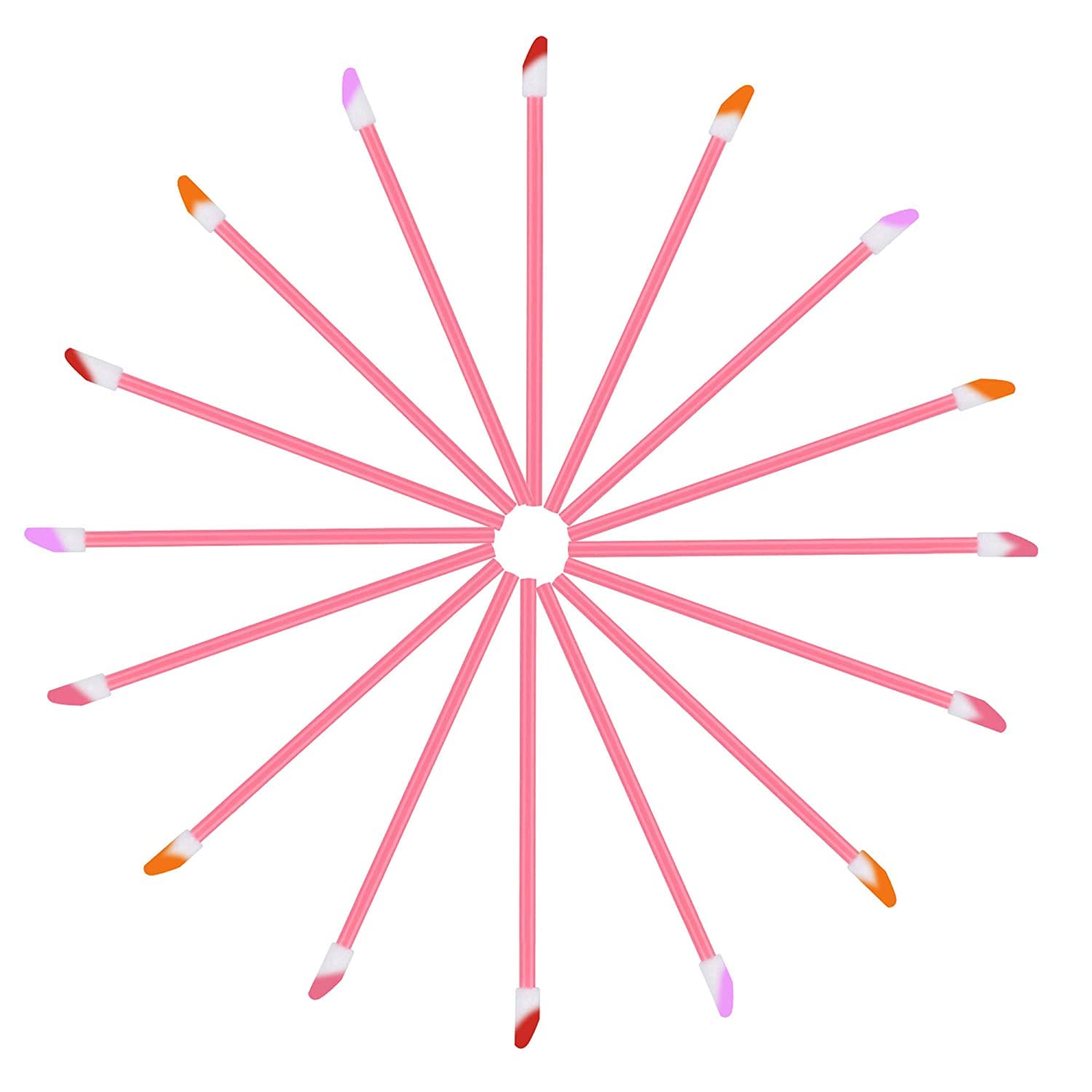 Mooerca soft bristle lip brush applicators for smooth lip makeup