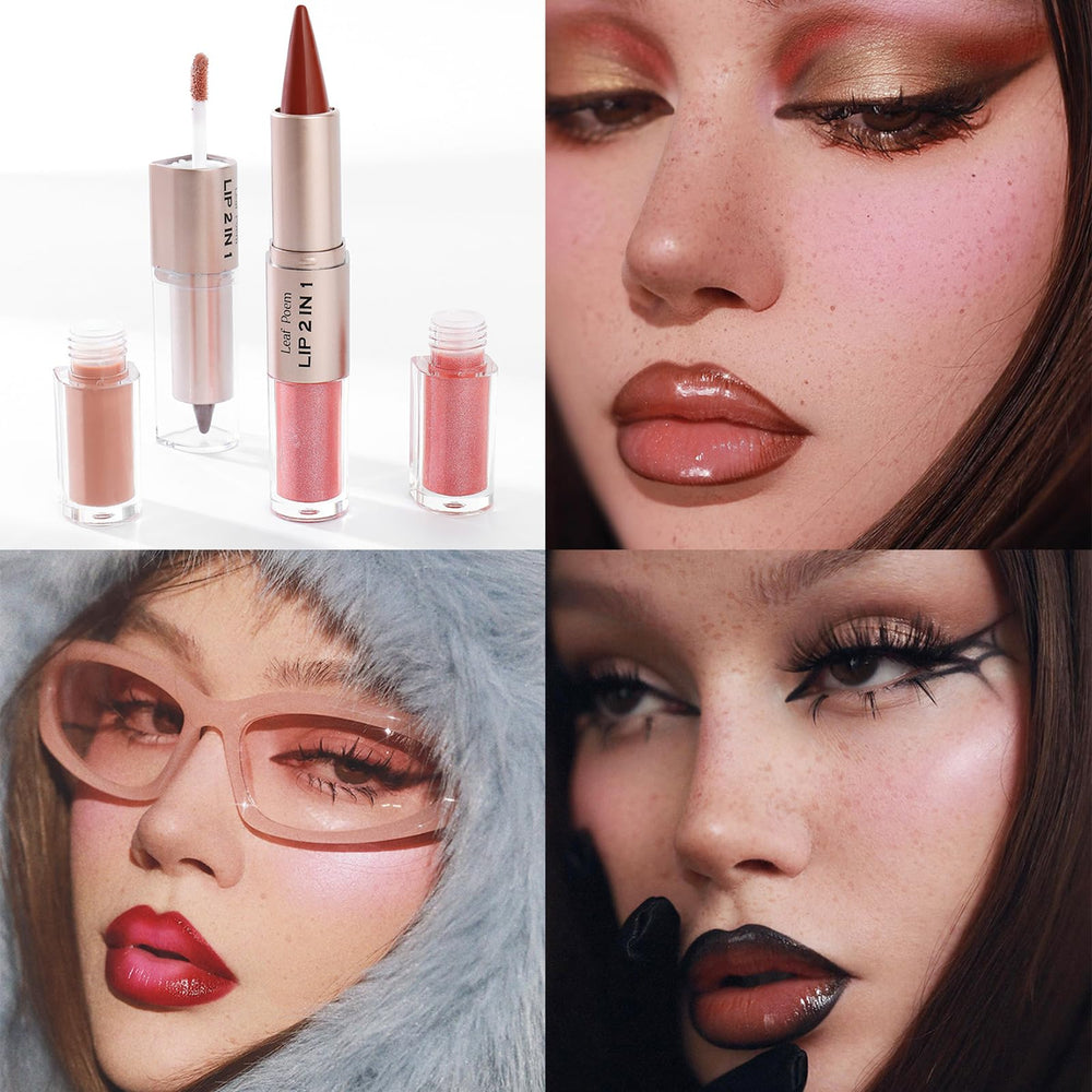 MooGlamor glossy finish that keeps lips hydrated and comfortable.