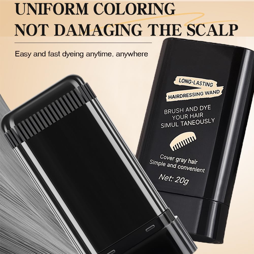 MOONGAZE brownish black shade stick applied precisely along roots
