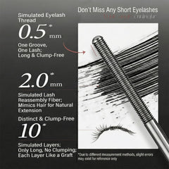 MOONGAZE mascara secado rápido, resistente a manchas para uso diario