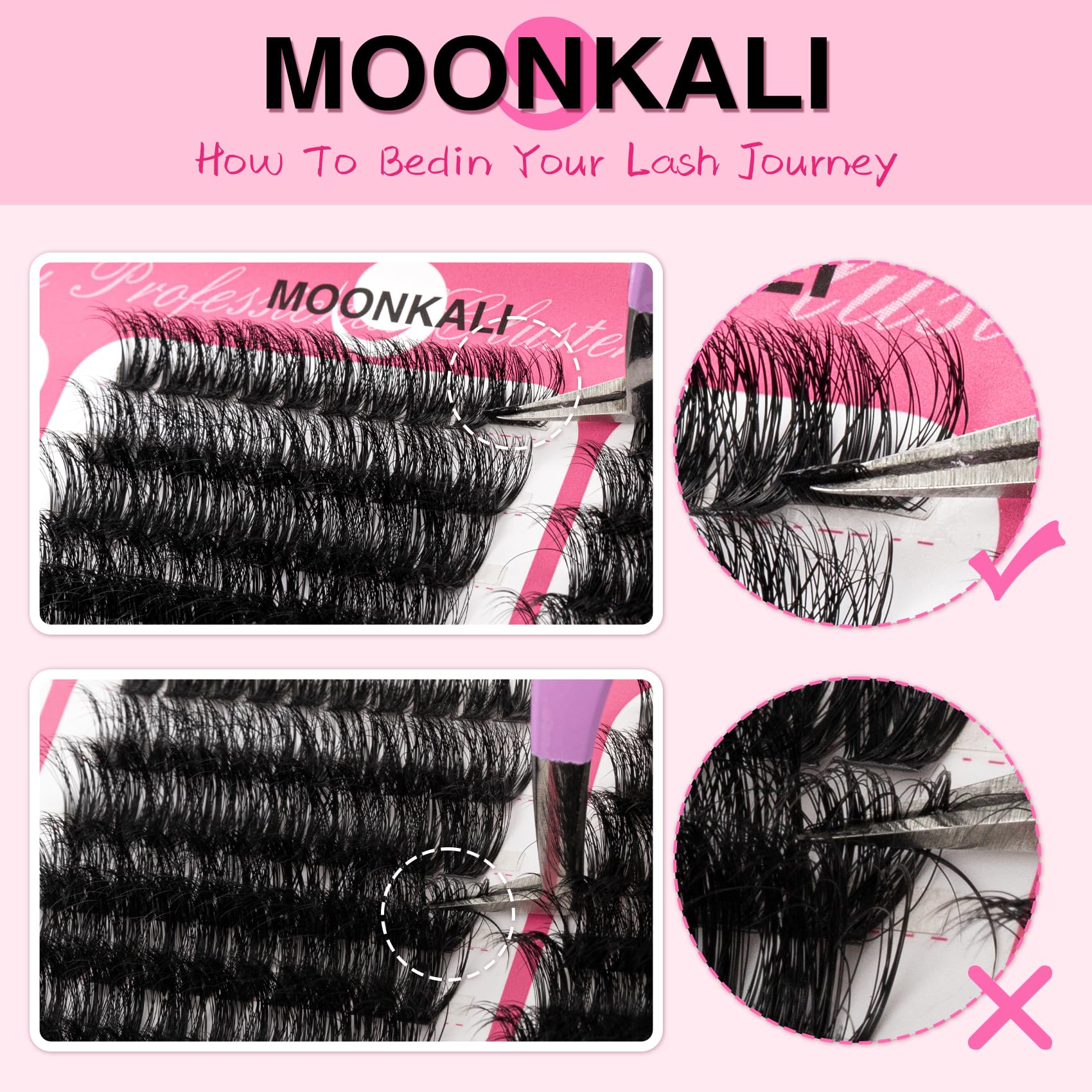 MOONKALI cat-eye look created with outer corner emphasis for definition.