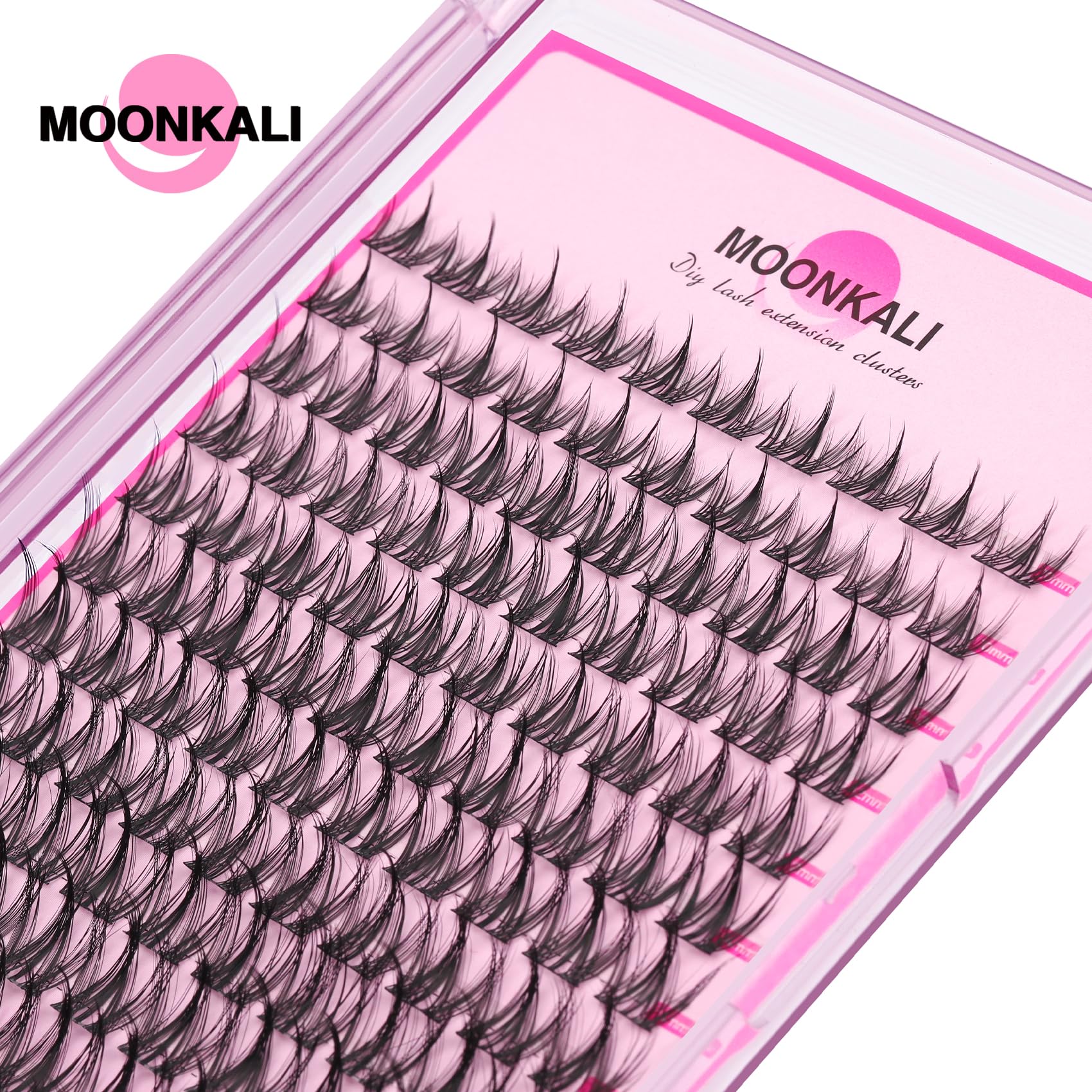 MOONKALI reusable clusters offer cost-effective lash enhancement.