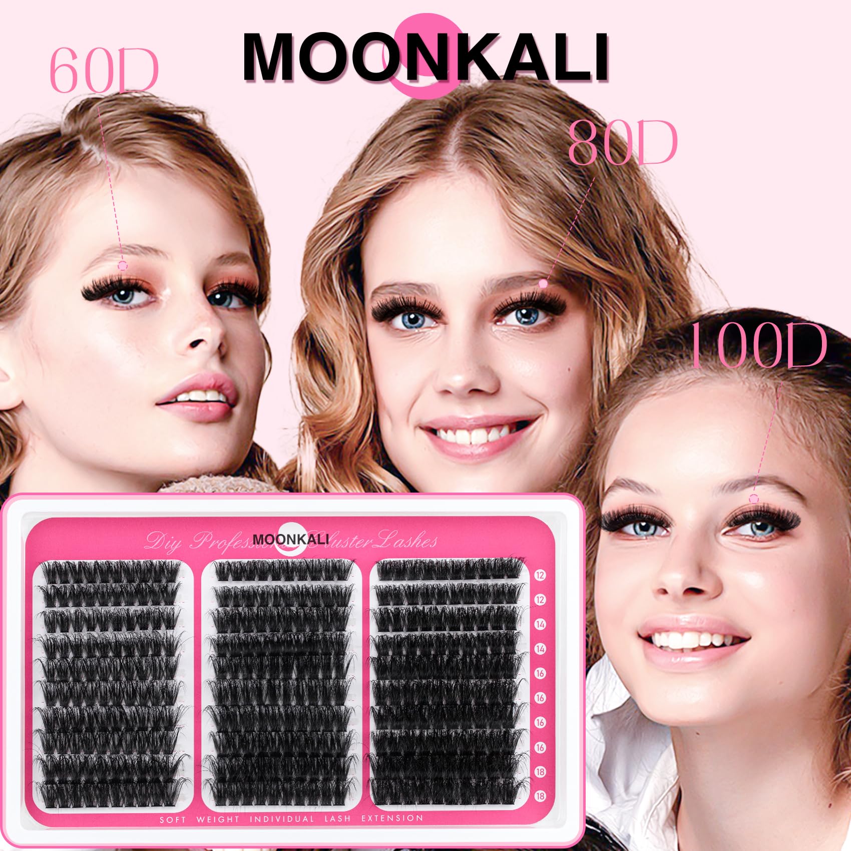 MOONKALI clusters are reusable with proper care for multiple wearings.