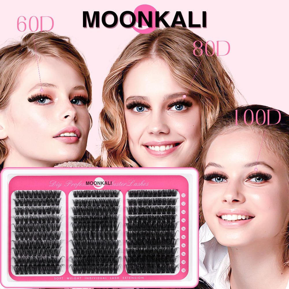 MOONKALI clusters are reusable with proper care for multiple wearings.