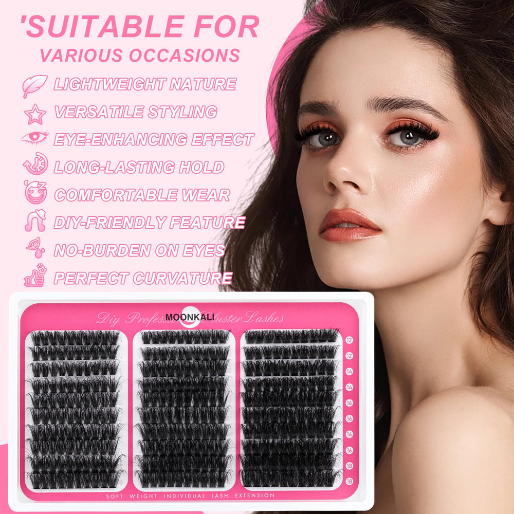 MOONKALI natural glam look achieved with easy at-home DIY application.