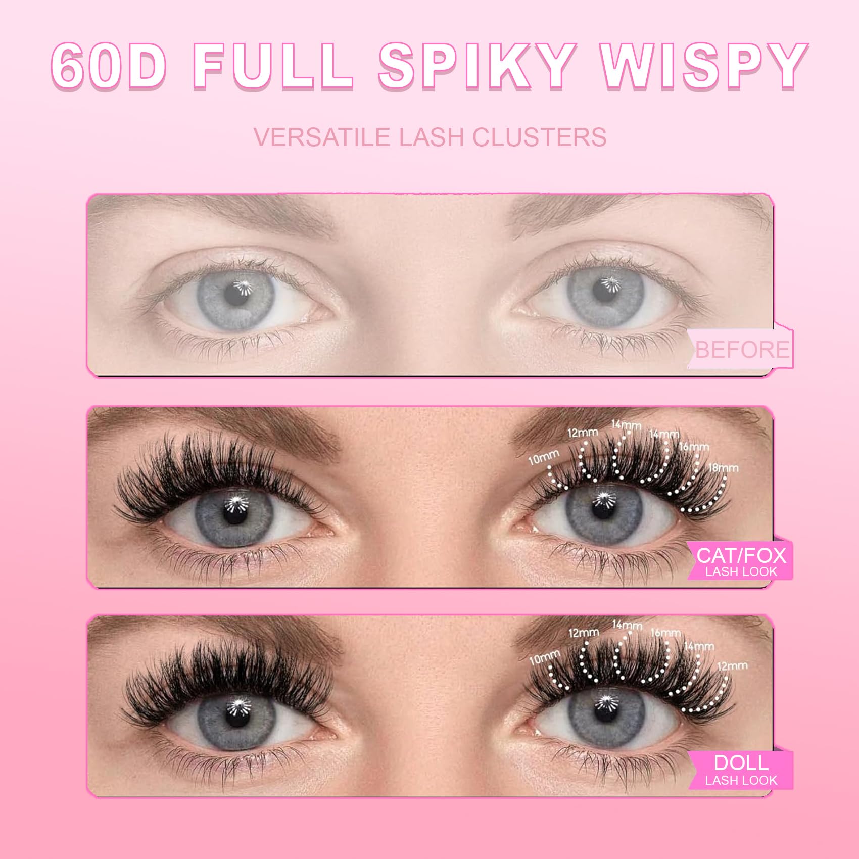 MOONKALI waterproof lash bond and seal shown for durable wear