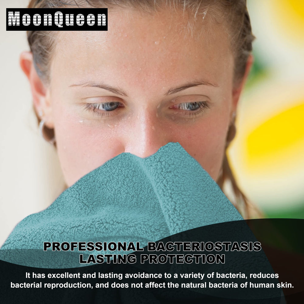 MOONQUEEN panos de microfibra suaves para desmaquillar con agua