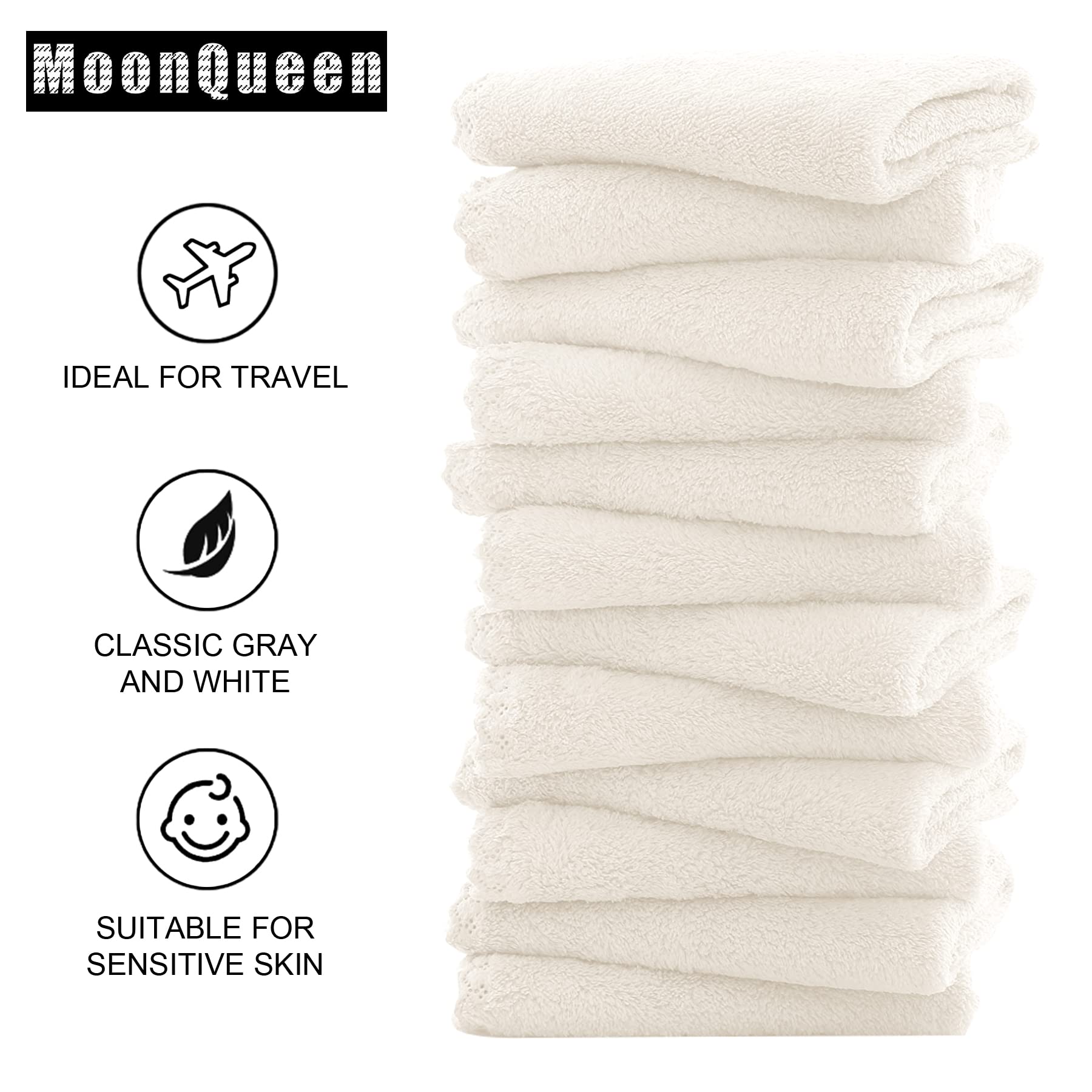 MOONQUEEN toallas faciales de viaje, compactas y listas para retoques.