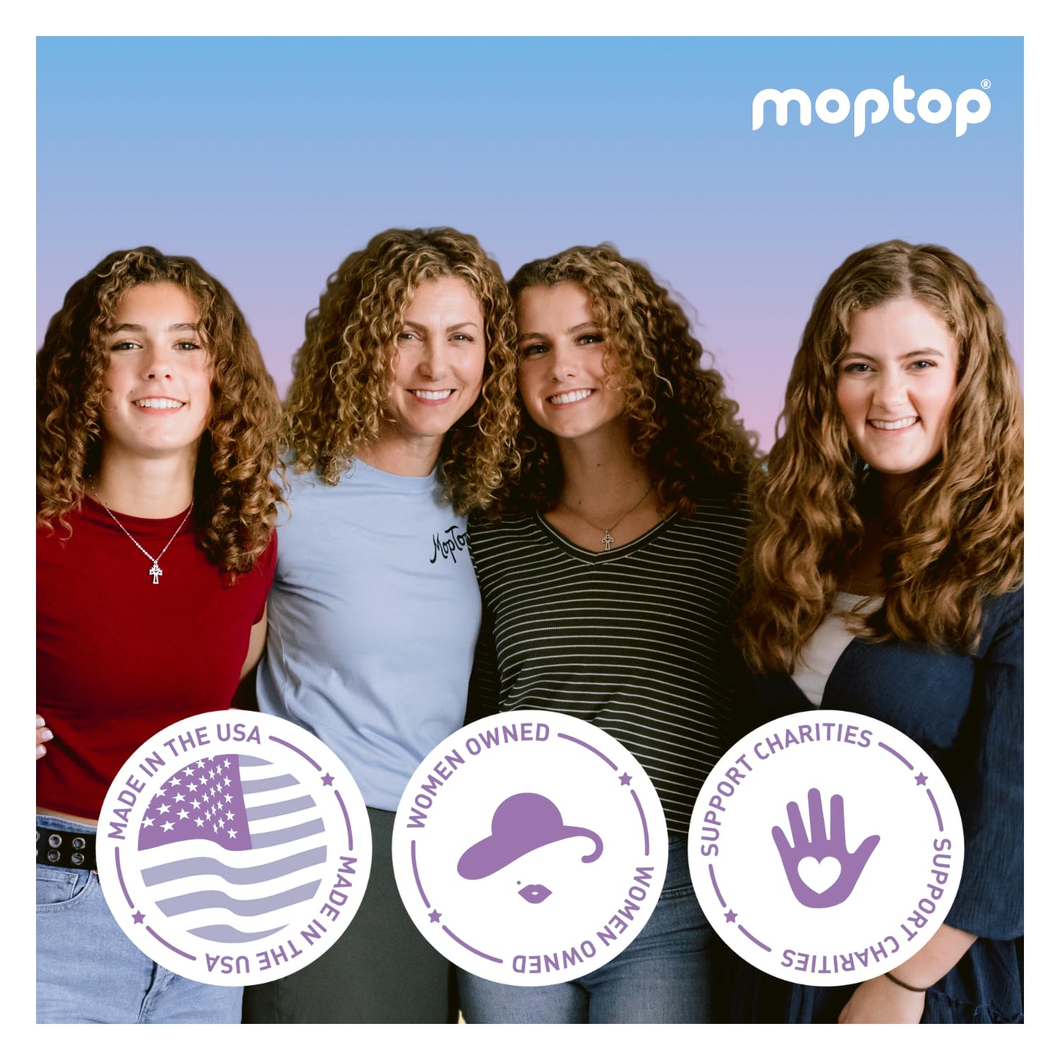 Acondicionador MopTop con aloe vera para hidratación suave