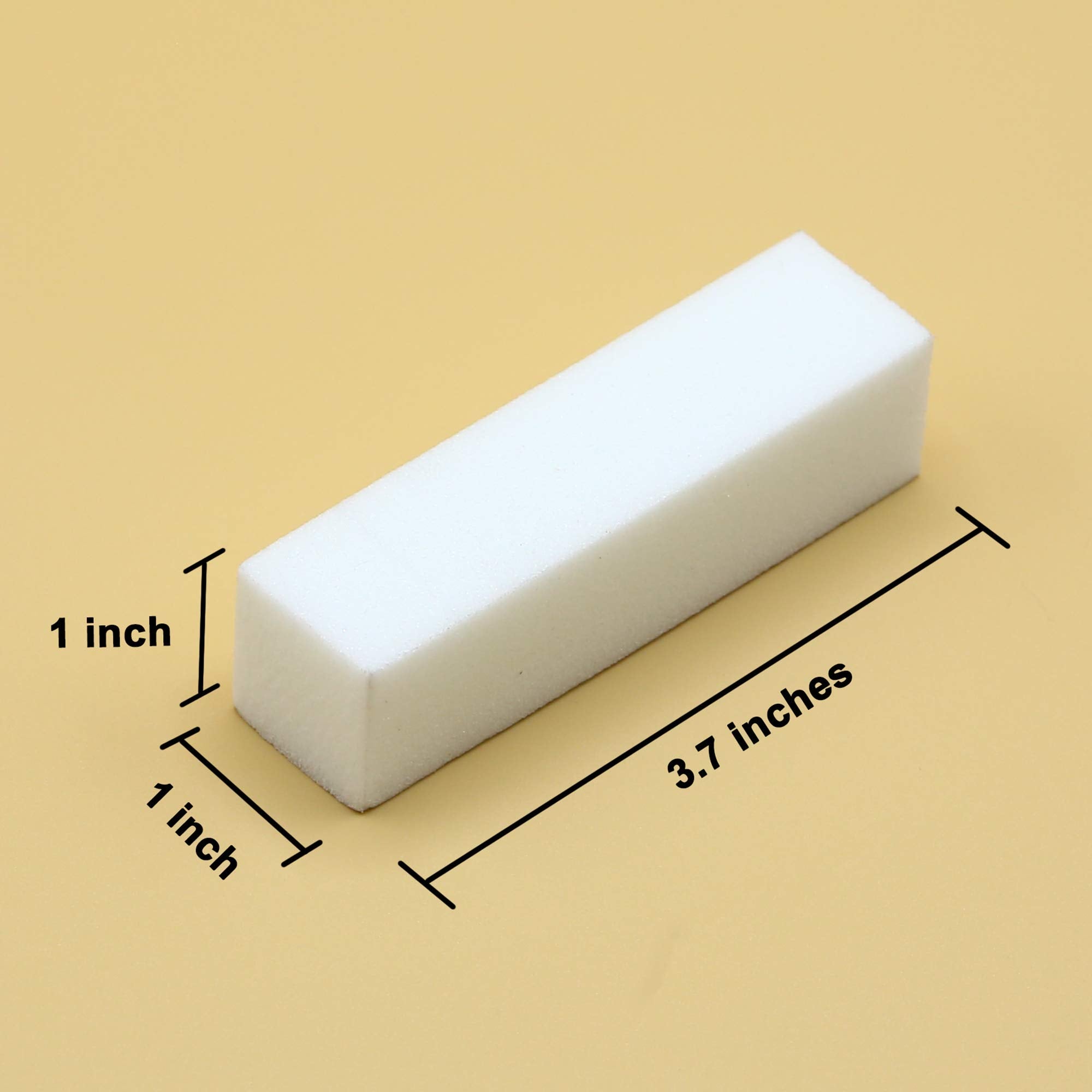 Buffers suitable for natural, acrylic, and false nails for versatile prep.