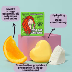 Morava acondicionador bar Marshmallow Raíz, desenredo suave y nutrición profunda.