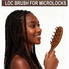 Moreinday sandalwood scalp massager shown for relaxing scalp meridians.