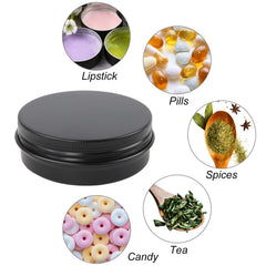 Moretoes empty tin with a screw lid ready for DIY projects.