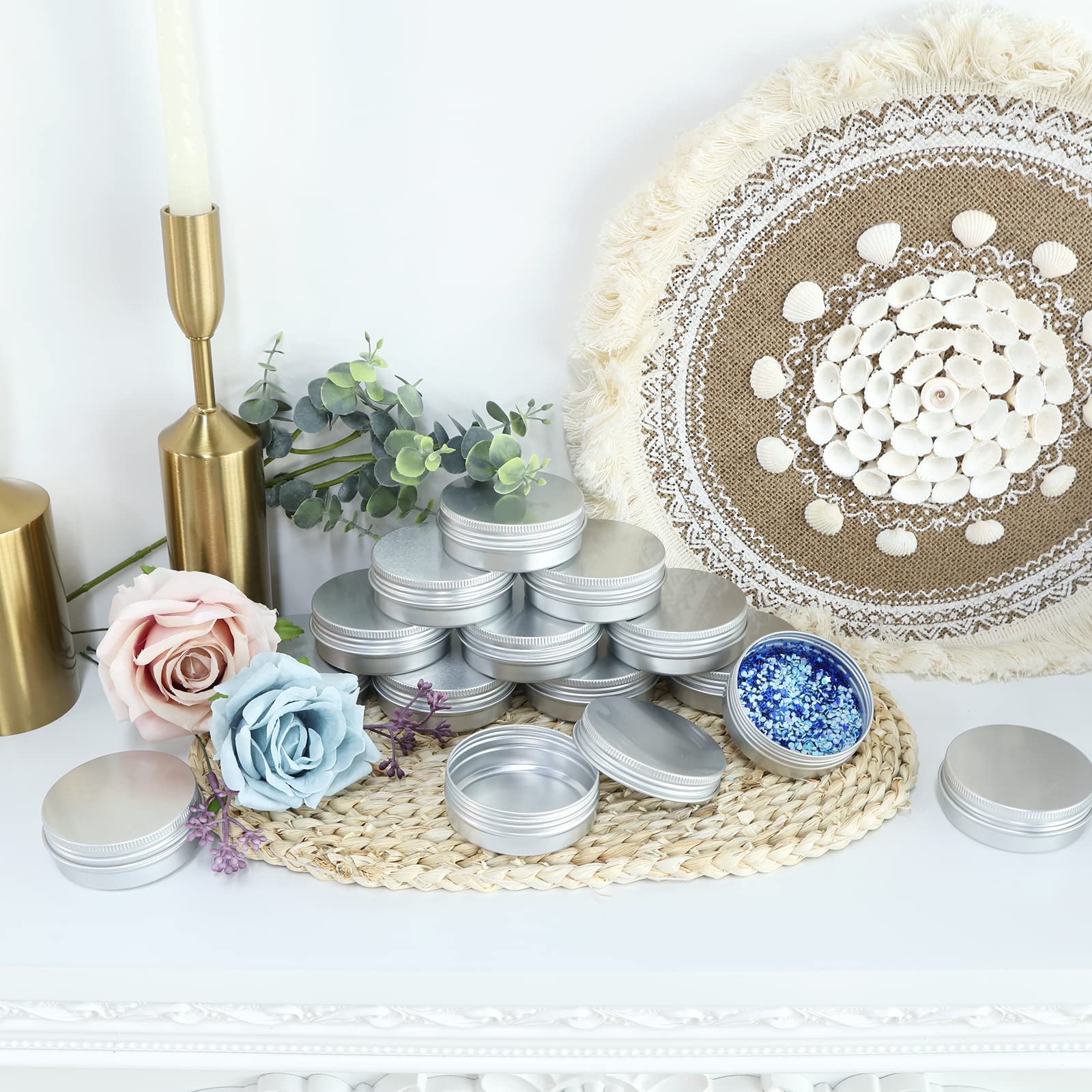 Moretoes travel-friendly tins for samples, spices, tea, beads