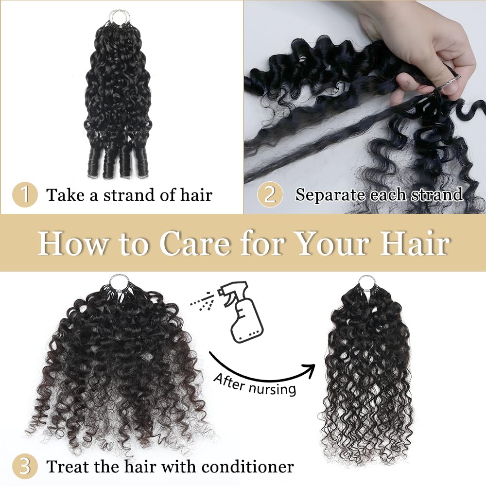 MORGENSTAR Pre-separated crochet hair demonstrates quick, beginner-friendly installation.