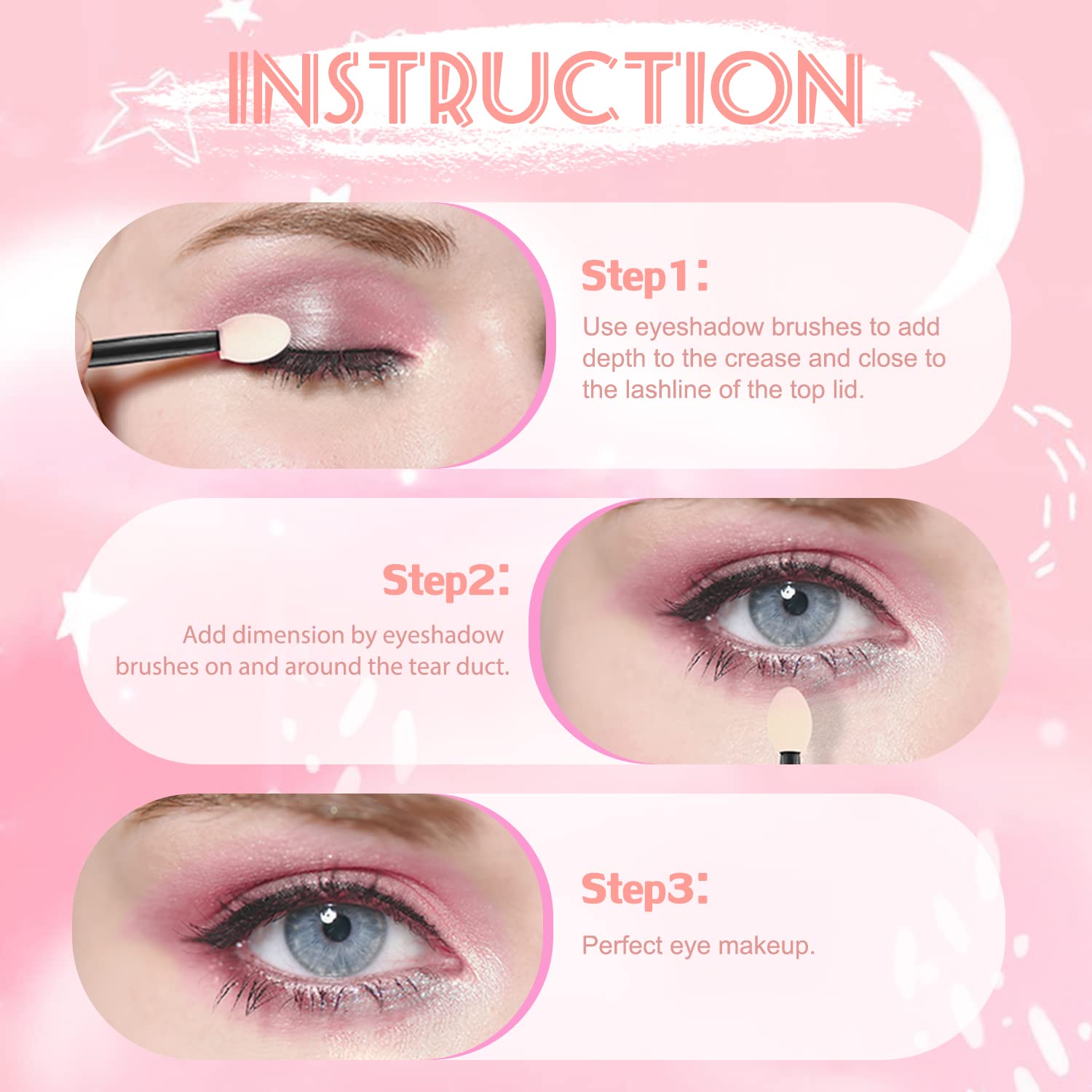 MORGLES eyebrow drawing with applicator for precise control