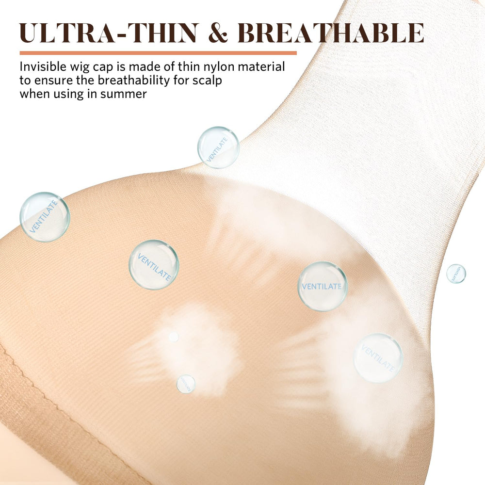 MORGLES breathable nylon cap keeps you cooler on hot days.