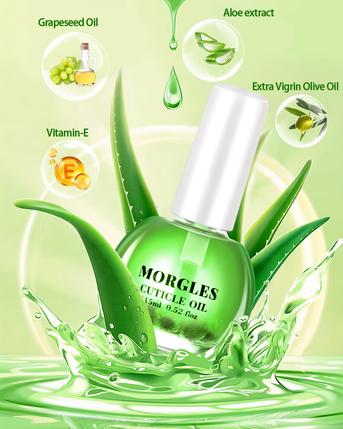 MORGLES rectangular nail buffer blocks for shine and surface refinement