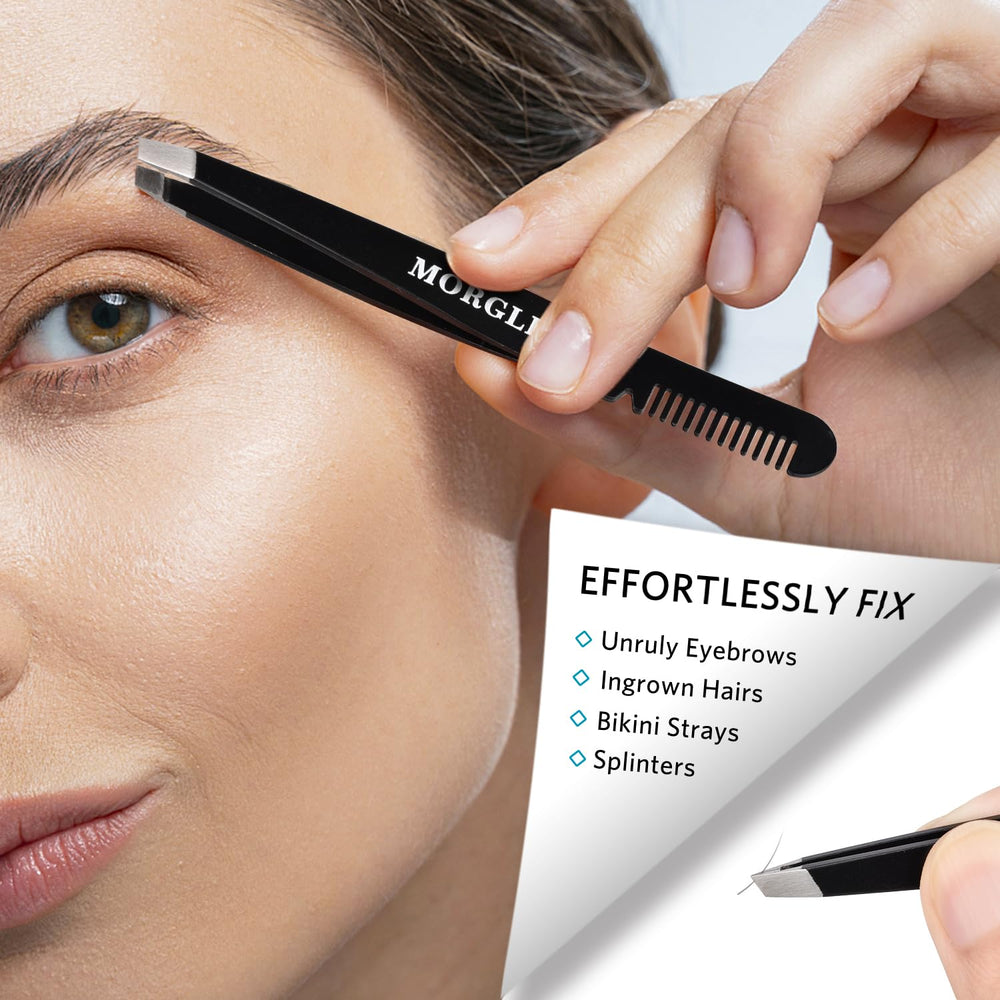 MORGLES nail clippers with leveraged cut for smooth trims