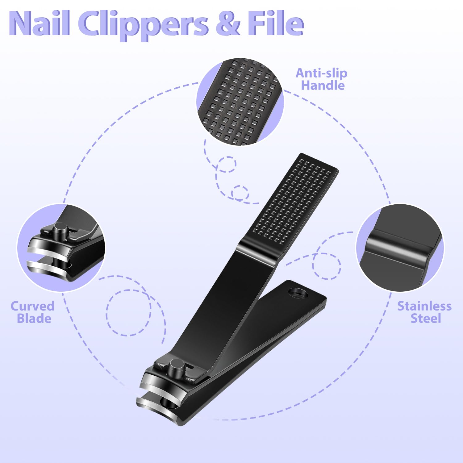 MORGLES flat tweezers grip fine hairs precisely
