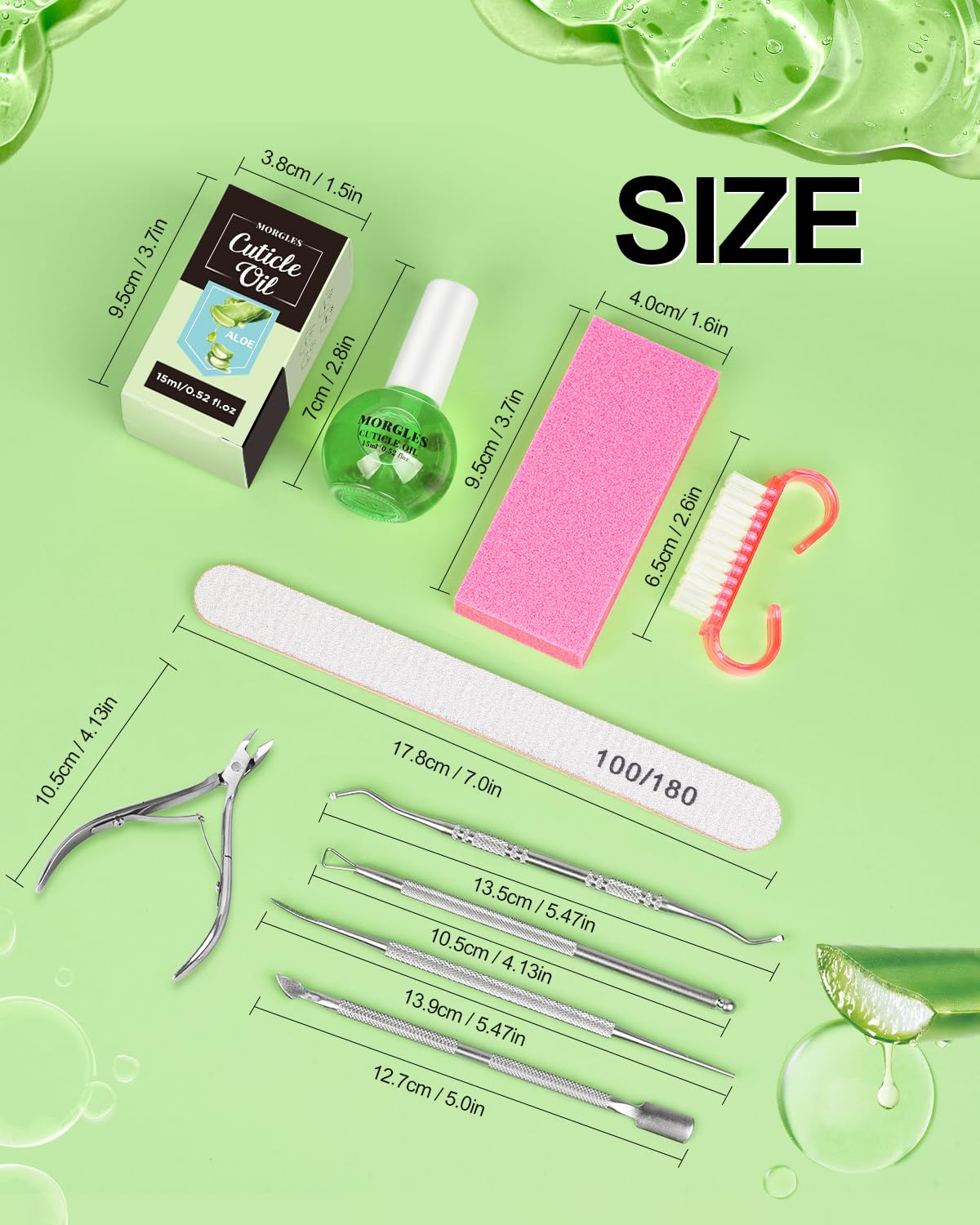 MORGLES nail lifter for easier maintenance around the nail bed