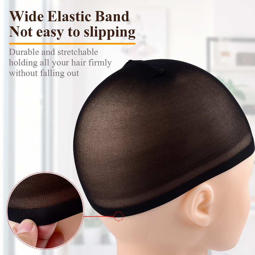 MORGLES value 20-pack wig caps offer budget-friendly supply