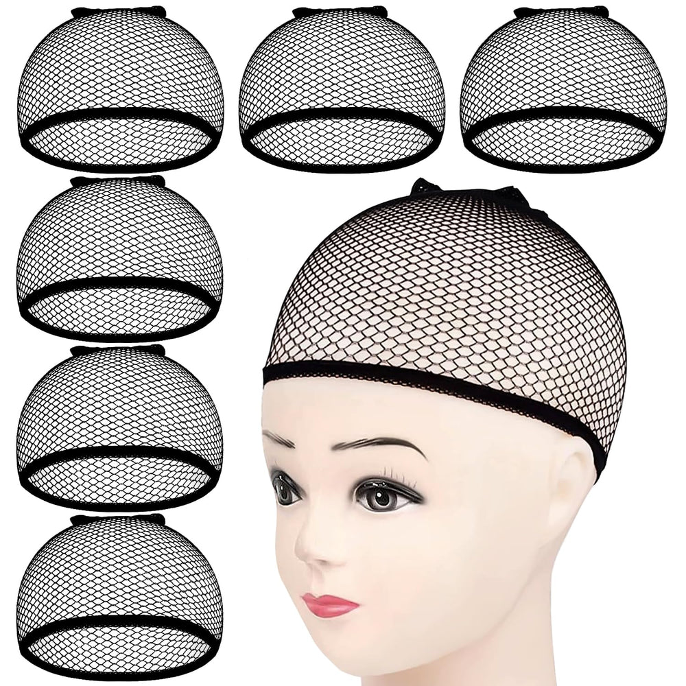 MORGLES wig cap non-slip mesh close end for secure wig wear and comfort.