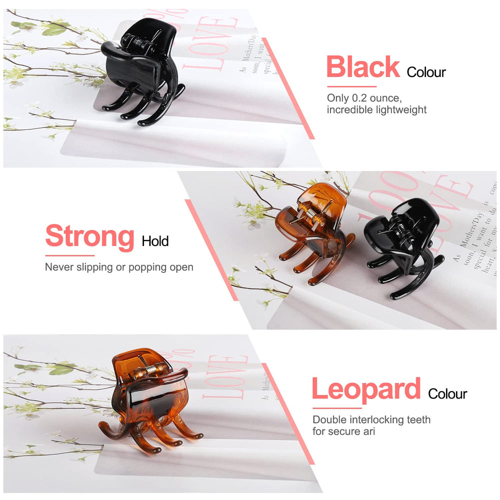 Morhom clips-pelo acrilico-metalico-resistente, ideales para uso diario con estilo.