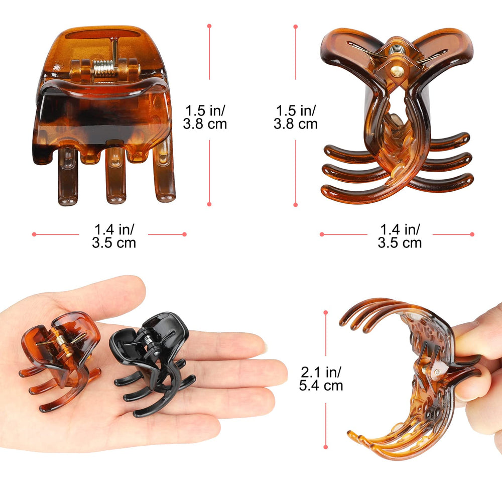 Morhom clips-pelo para cabello grueso, ideal para peinados rápidos.