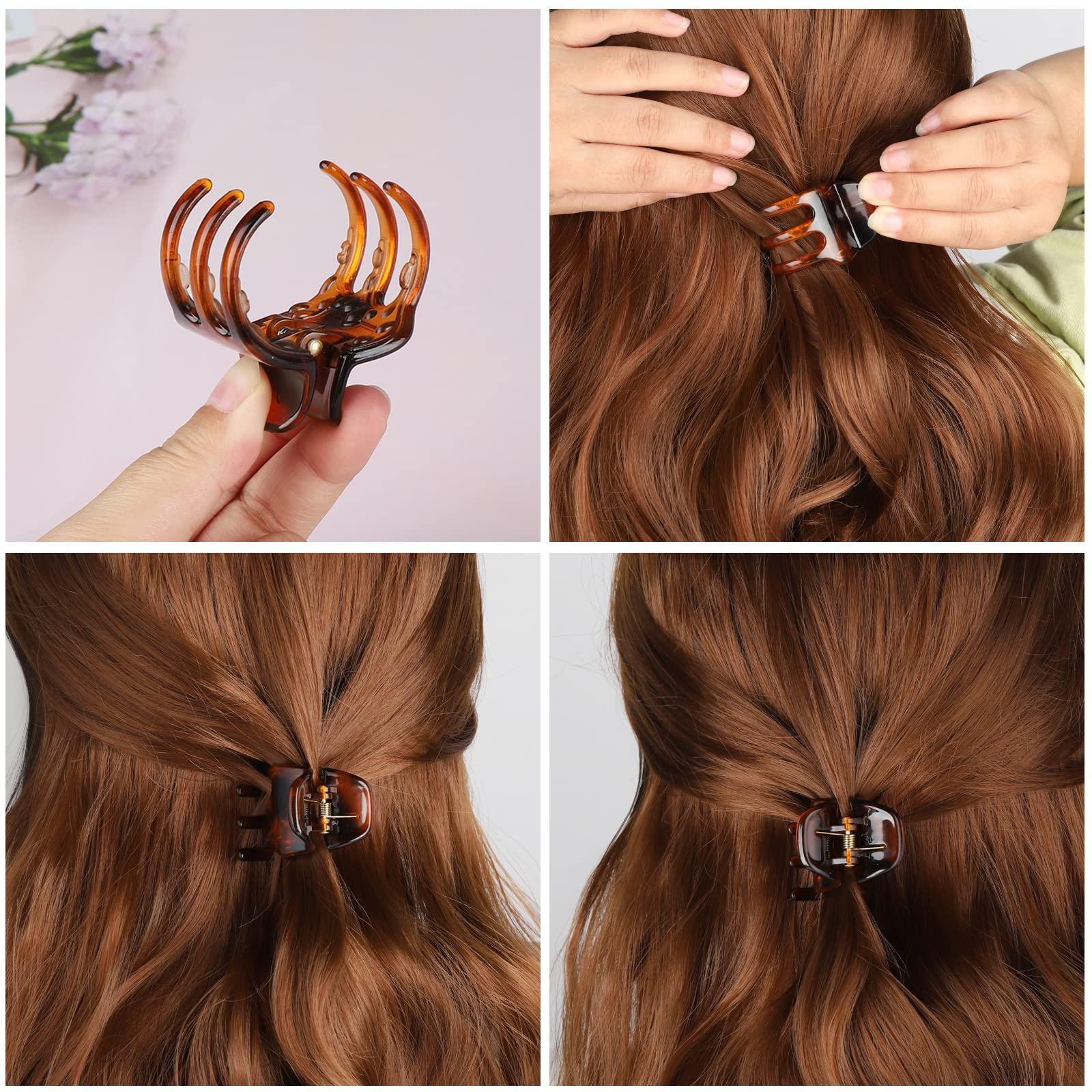 Morhom clips-pelo uso diario práctico para casa y oficina.