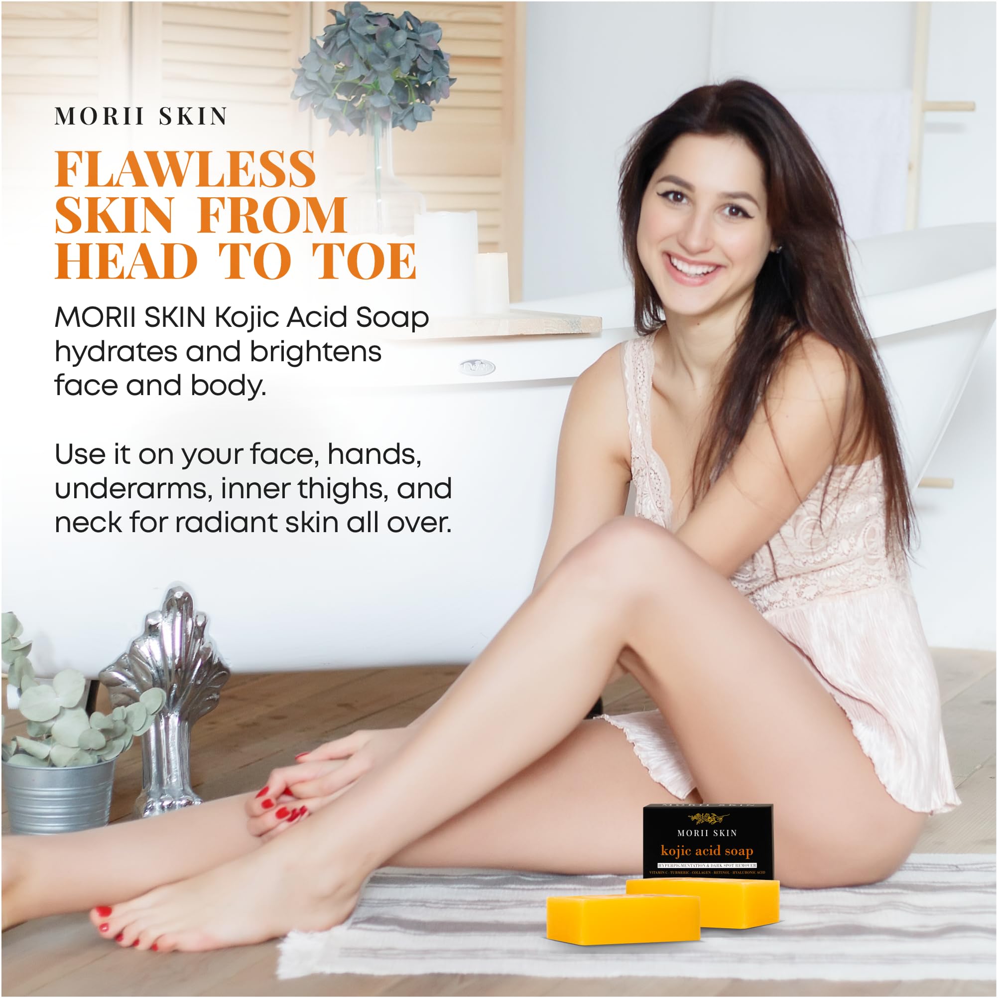 Ingredientes: Kojic, cúrcuma y aceite de oliva para cuidado diario