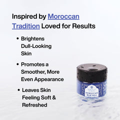 Mascarilla Nila de Moroccan Mchicha lista para aplicar en la piel