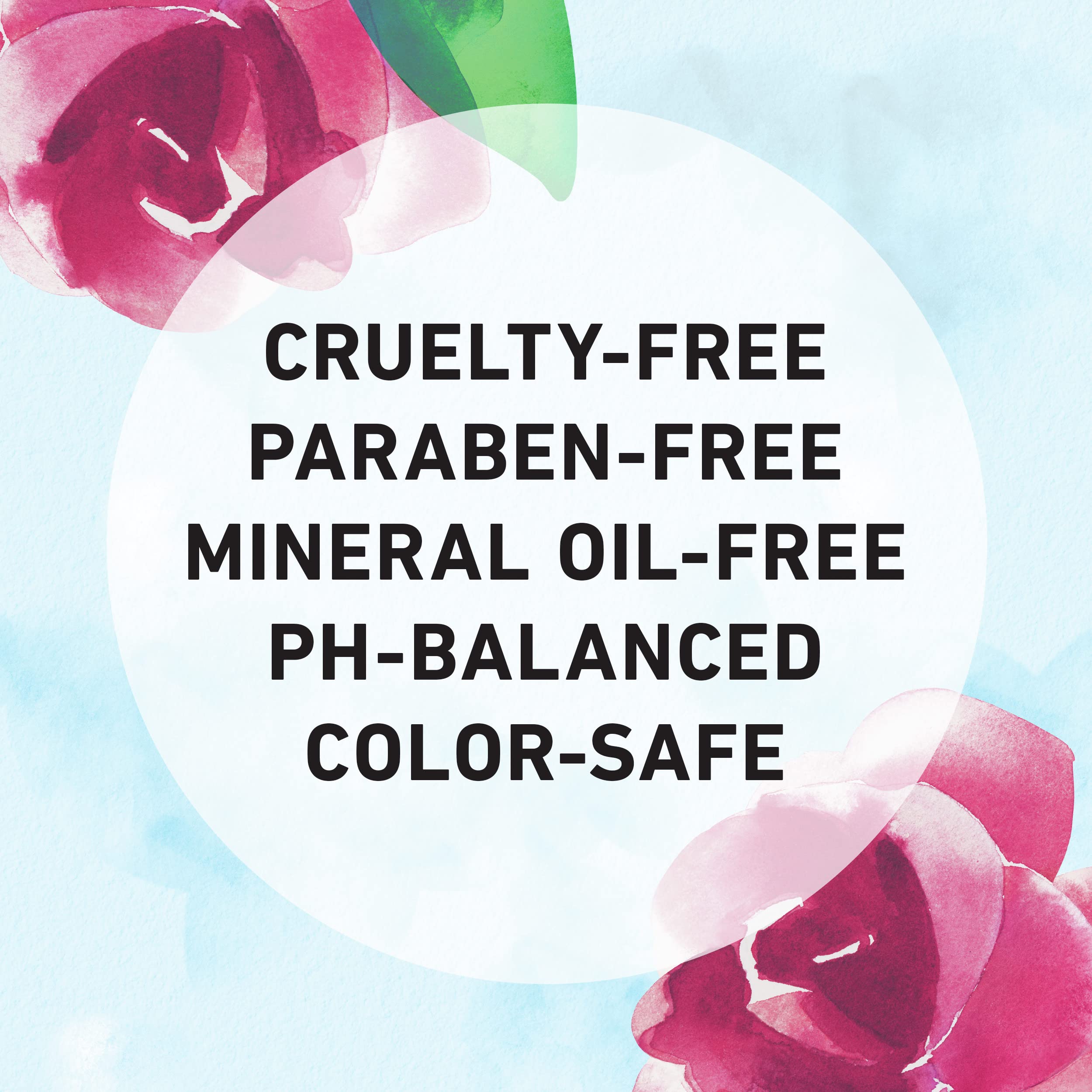 Fragrant Moroccan rose notes from Herbal Essences Color Me Happy conditioner