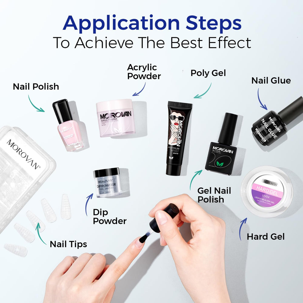 Morovan Fast-Dry Bonding Agent speeds nail prep with strong adhesion.