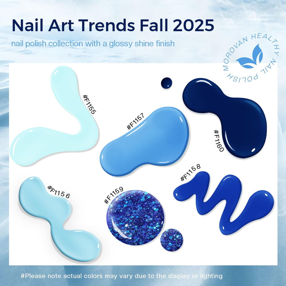 Morovan nail brush with 150-degree angle aids beginner applications