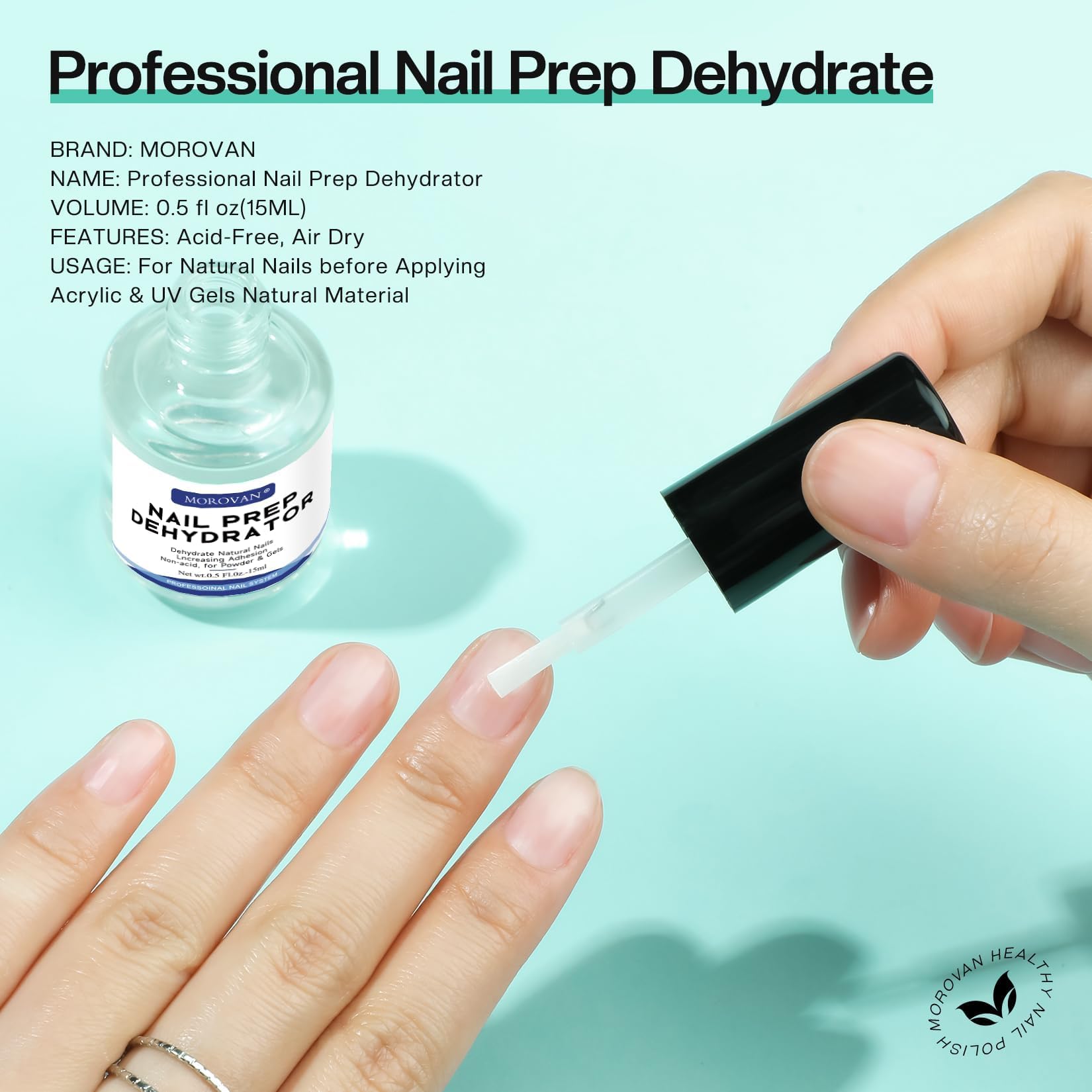 Apply before base coat to improve bond and longevity