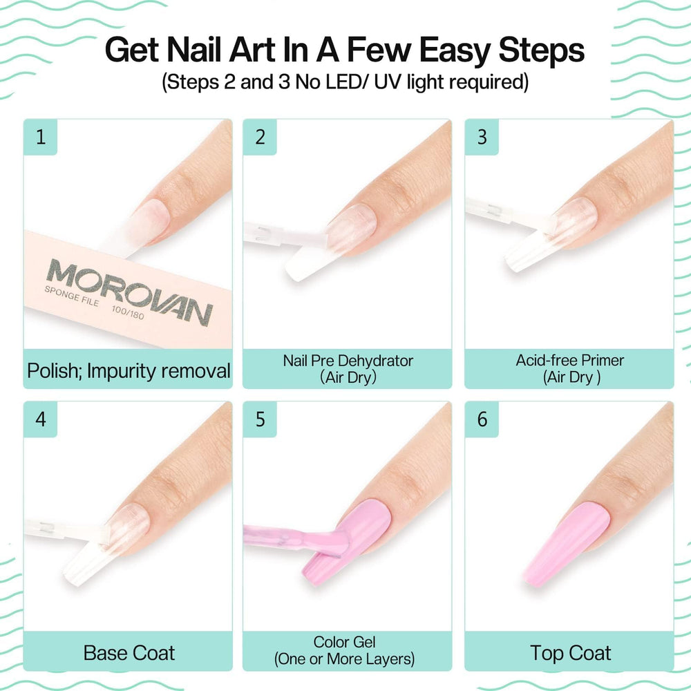Compact 0.5 oz Morovan bottle for on-the-go prep