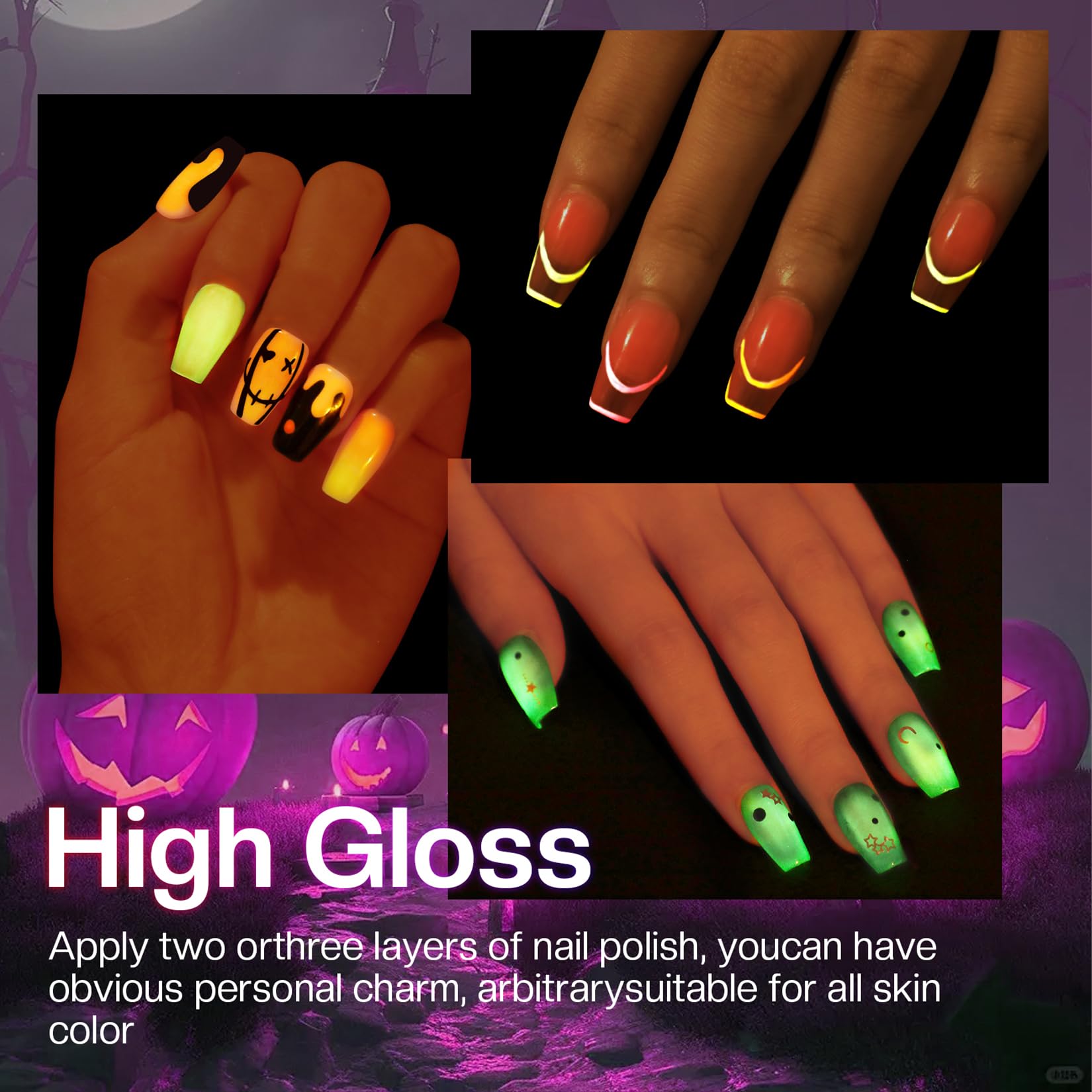 Morovan Neon Esmalte Acabado Brillo: brillo duradero y acabado luminoso.