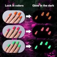Morovan Neon Esmalte Secado Aire: secado rápido sin lámpara UV para retoques.