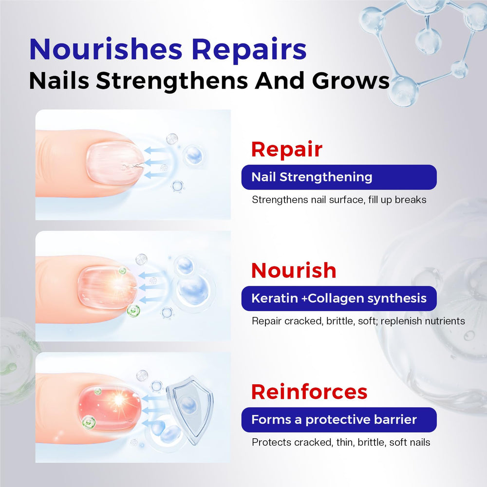 Morovan nutrición de uñas, 8 vitaminas visibles para uñas sanas.