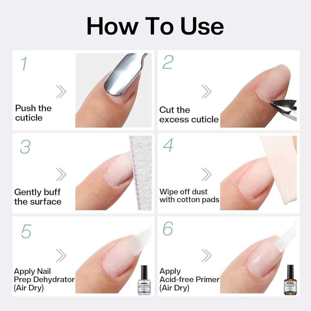 Morovan Professional Nail Care Kit in Box offers a complete prep solution.