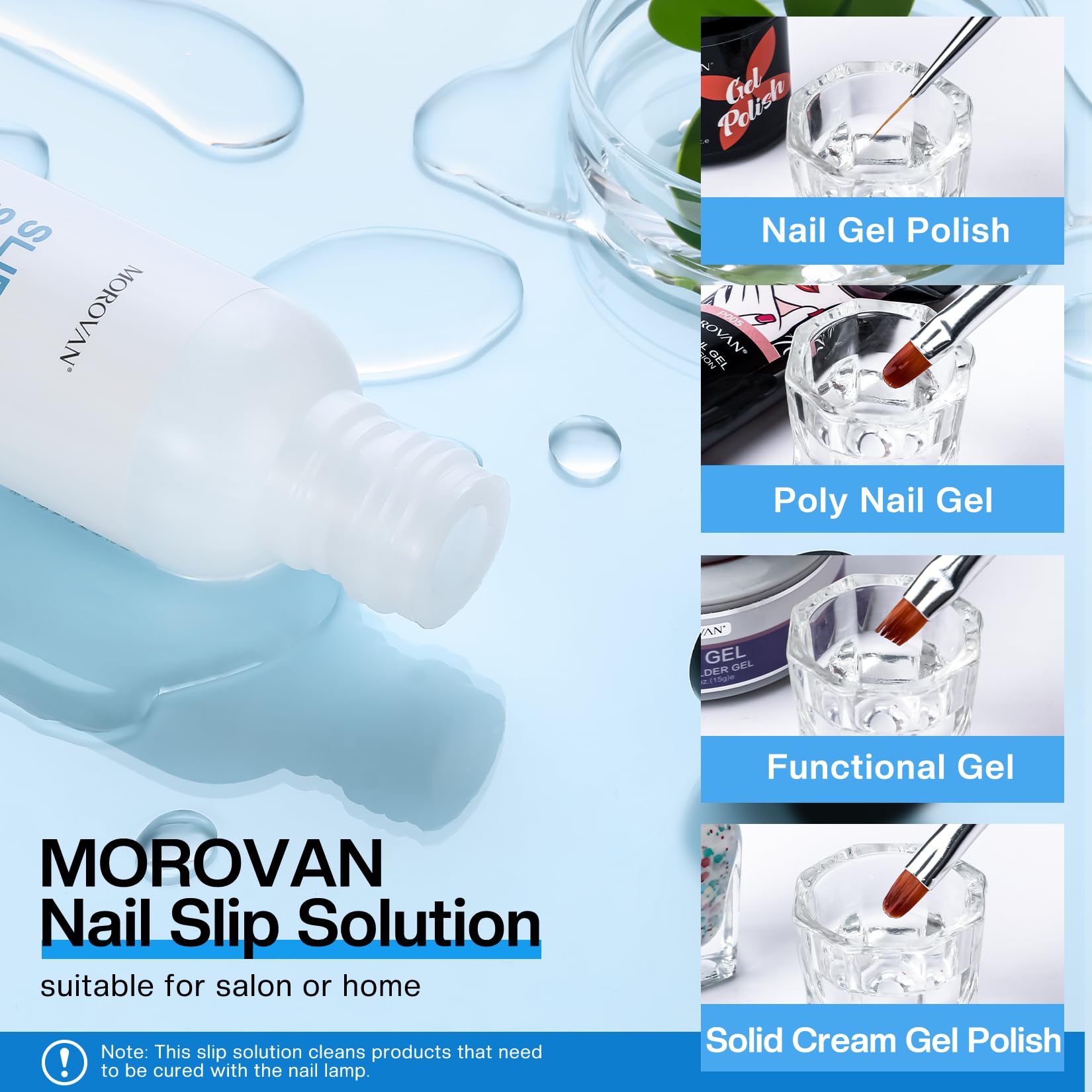 Morovan Uso en casa para crear uñas con diseño