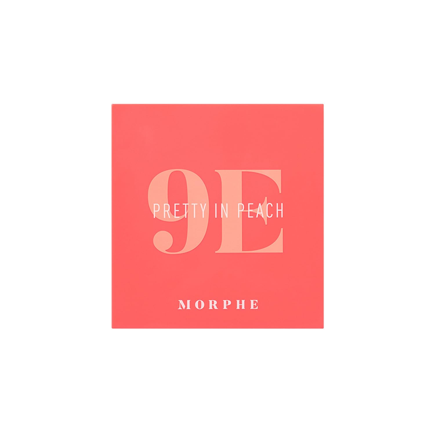 Aplicación suave con Morphe 9E Pretty In Peach para delinear e iluminar ojos.