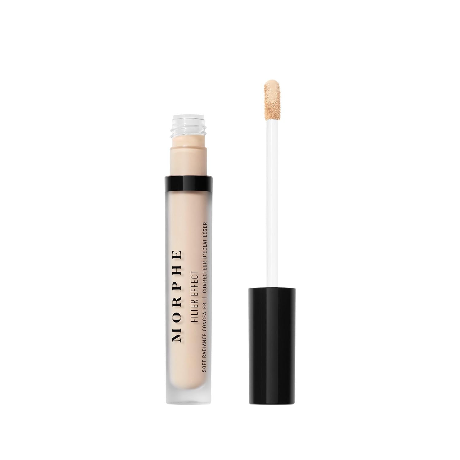 MORPHE Corrector Efecto Filtro – envase frontal, acabado radiante suave