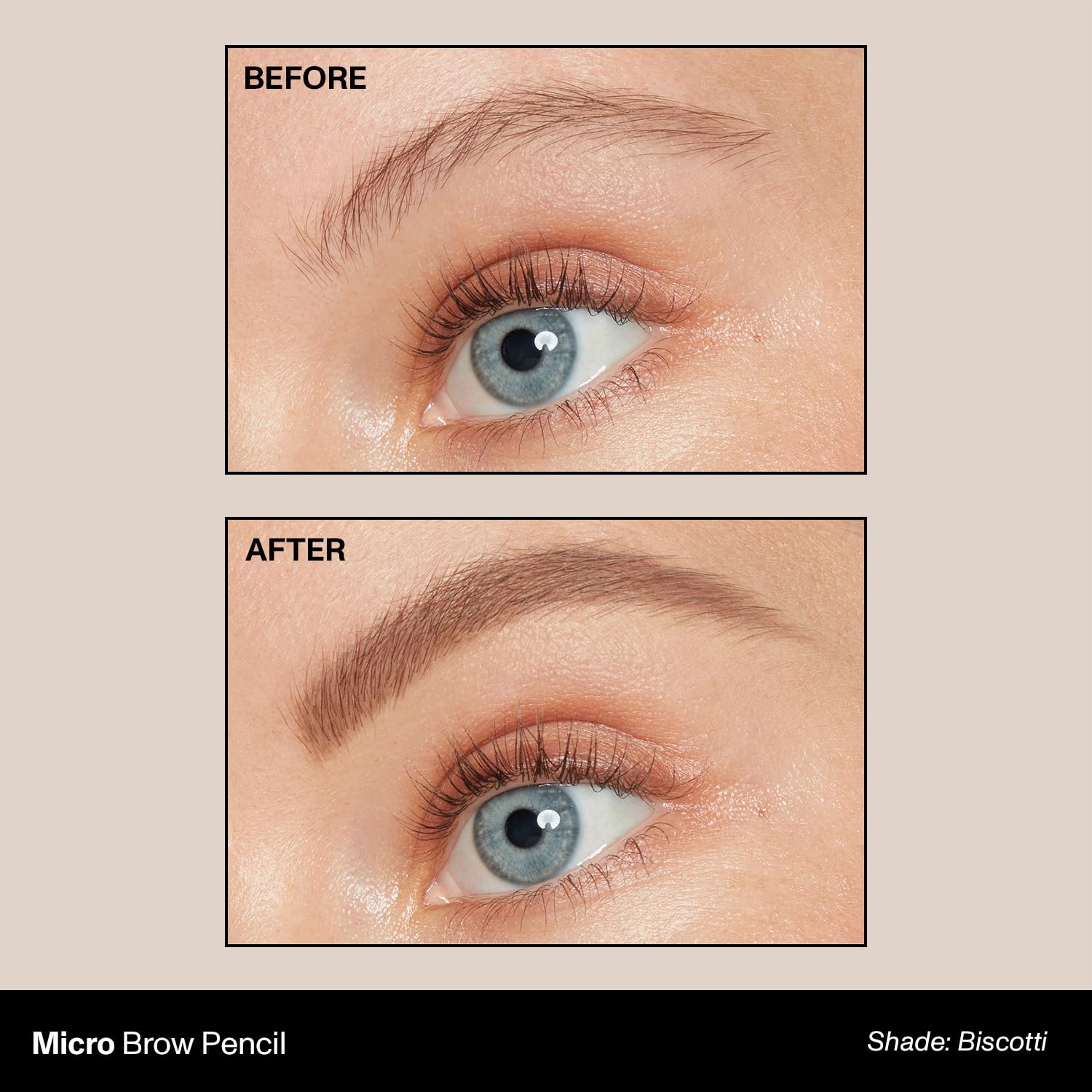 MORPHE Lápiz cejas con cepillo difuminador para mezclar y dar forma